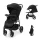 KINDERKRAFT Sport babakocsi Trig 3 Tray Onyx Black