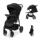 KINDERKRAFT Sport babakocsi Trig 3 Tray Onyx Black