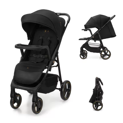 KINDERKRAFT Sport babakocsi Trig 3 Tray Onyx Black