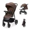 KINDERKRAFT Sport babakocsi Trig 3 Tray Velvet Mocca