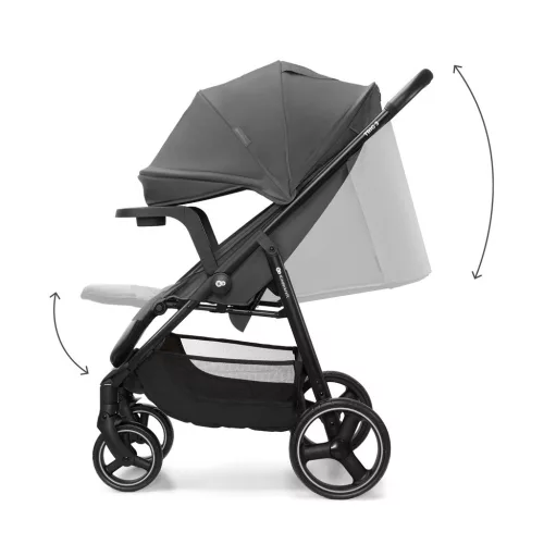 KINDERKRAFT Sport babakocsi Trig 3 Tray Granite Grey