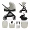 KINDERKRAFT Kočárek kombinovaný Vesto 2 3v1 Beige