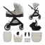 KINDERKRAFT Kočárek kombinovaný Vesto 2 3v1 Beige