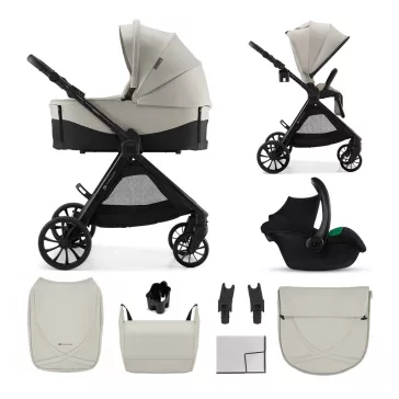 KINDERKRAFT Kočárek kombinovaný Vesto 2 3v1 Beige