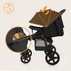 LIONELO Sport babakocsi Annet Plus Black Carbon