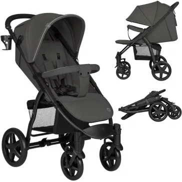 LIONELO Sport babakocsi Annet Plus Stone Caramel