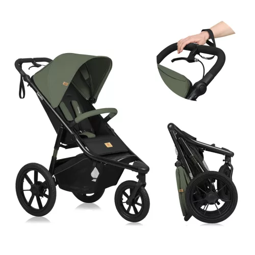 LIONELO Sport babakocsi Azura Green Forest
