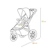 LIONELO Sport babakocsi Azura Green Forest