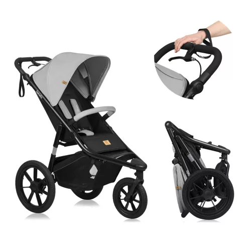 LIONELO Sport babakocsi Azura Grey Stone
