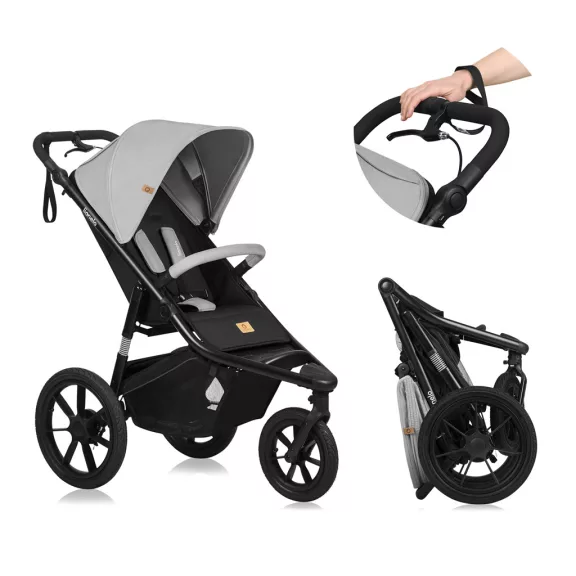 LIONELO Sport babakocsi Azura Grey Stone