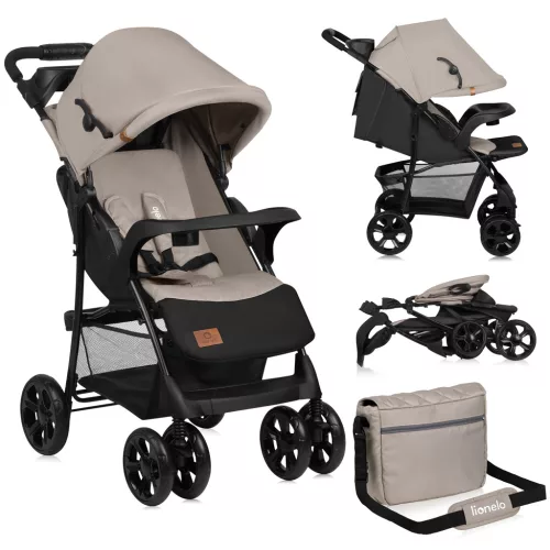 LIONELO Sport babakocsi Emma Plus Bézs Latte
