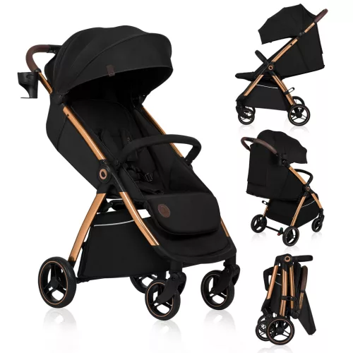 LIONELO Sport babakocsi Ingrid Black Onyx