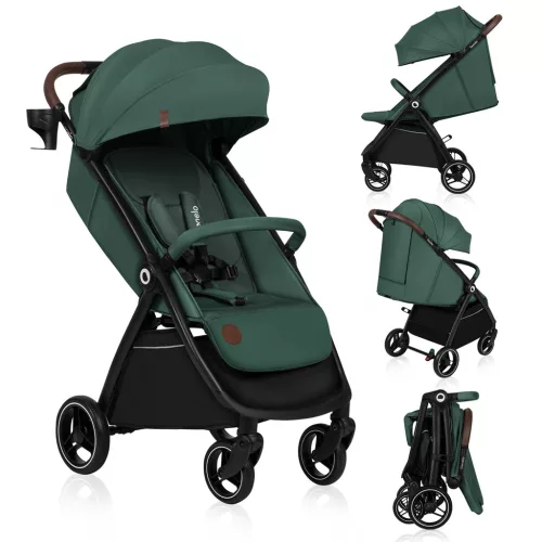 LIONELO Sport babakocsi Ingrid Green Emerald