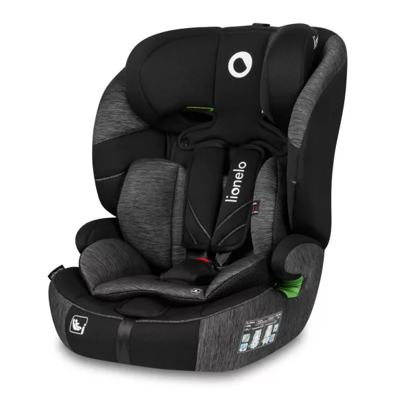 LIONELO Levi One i-Size autósülés (76-150 cm) Fekete Szürke