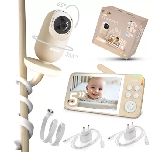NENO Digitális videó bébiőr Vedo Cream