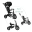 QPLAY Tricikli Rito air gel (Gumi) Black, kor 10-72 hó