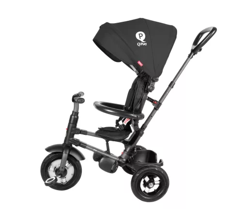 QPLAY Tricikli Rito air gel (Gumi) Black, kor 10-72 hó