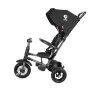 QPLAY Tricikli  Rito air gel (Gumi) Grey, életkor 10-72 hónap