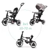 QPLAY tricikli  Rito eva Grey, kor 10-72 hónap