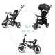 QPLAY Tricikli Rito eva plus Black, életkor 10-72 hónap