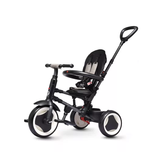 QPLAY Tricikli Rito eva plus Black, életkor 10-72 hónap