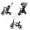QPLAY tricikli  Rito eva plus Grey, életkor 10-72 hónap