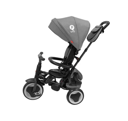 QPLAY tricikli  Rito eva plus Grey, életkor 10-72 hónap