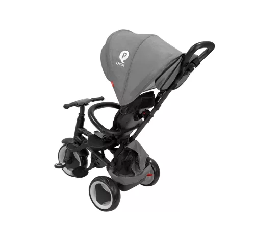 QPLAY tricikli  Rito eva plus Grey, életkor 10-72 hónap
