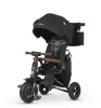 QPLAY Trojkolka Nova Deluxe 5v1 Black, 10-72 mesiacov