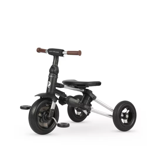 QPLAY Trojkolka Nova Deluxe 5v1 Black, 10-72 mesiacov