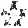 QPLAY Trojkolka Nova Max 5v1 Black, 10-72 mesiacov