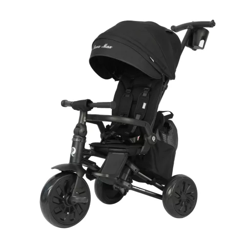 QPLAY Trojkolka Nova Max 5v1 Black, 10-72 mesiacov