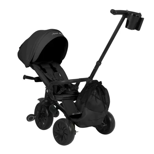QPLAY Trojkolka Nova Max 5v1 Black, 10-72 mesiacov