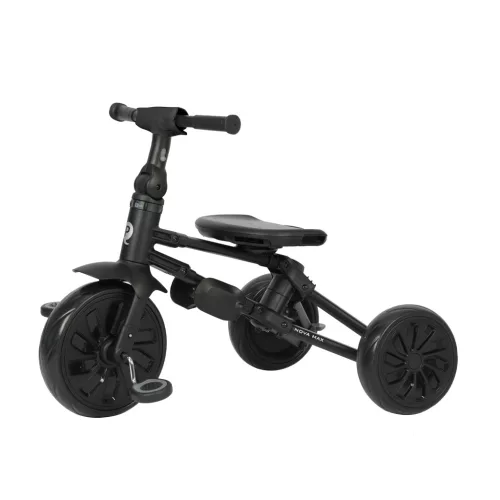 QPLAY Trojkolka Nova Max 5v1 Black, 10-72 mesiacov