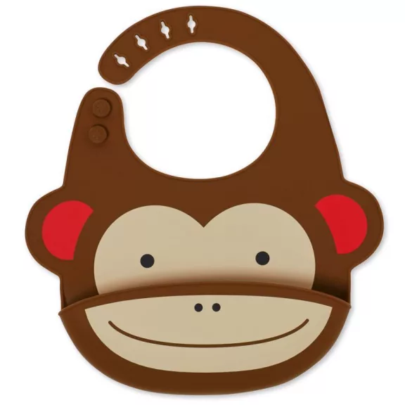 SKIP HOP Zoo Bryndák szilikon Majom 6hó+