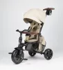 QPLAY Comfo Max Beige tricikli, 8 az 1-ben, 10-72 hónapos korig