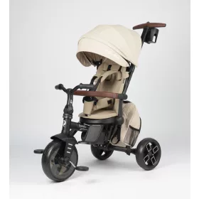   QPLAY Comfo Max Beige tricikli, 8 az 1-ben, 10-72 hónapos korig