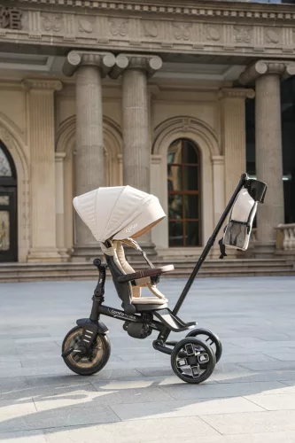 QPLAY Comfo Max Beige tricikli, 8 az 1-ben, 10-72 hónapos korig