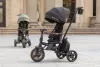 QPLAY Comfo Max Grey tricikli, 8 az 1-ben, 10-72 hónapos korig