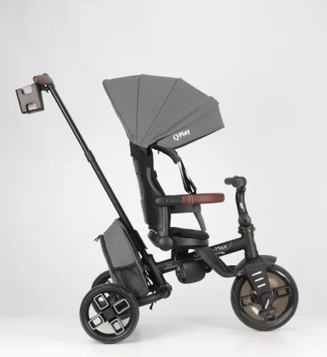 QPLAY Comfo Max Grey tricikli, 8 az 1-ben, 10-72 hónapos korig