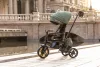 QPLAY Comfo Max Olive Green tricikli, 8 az 1-ben, 10-72 hónapos korig