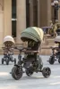 QPLAY Comfo Max Olive Green tricikli, 8 az 1-ben, 10-72 hónapos korig