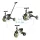 QPLAY Trojkolka Stager 3v1 Green, 2-6 rokov