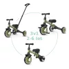QPLAY Trojkolka Stager 3v1 Green, 2-6 rokov