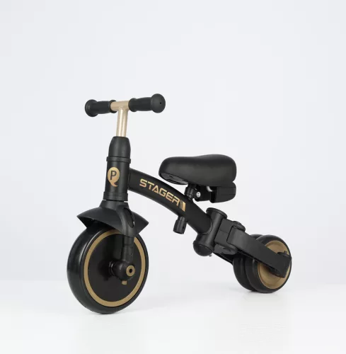 QPLAY Trojkolka Stager 3v1 Platinum, 2-6 rokov