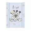 CEBA BABY Pelenkázó alátét merev lappal COMFORT (50x70) Disney Minnie & Mickey Blue