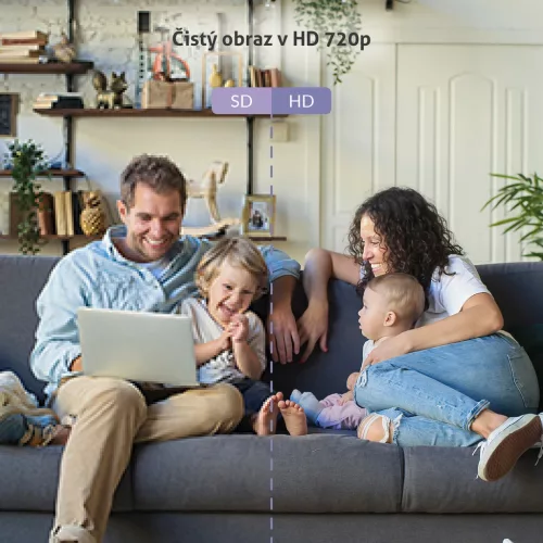 TRUELIFE digitális bébiőr 360° NannyCam R5