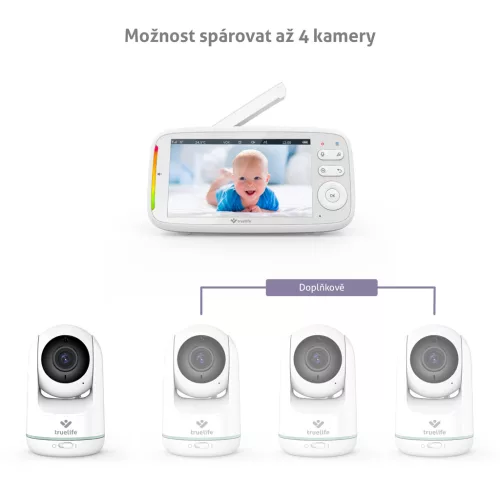 TRUELIFE digitális bébiőr 360° NannyCam R5