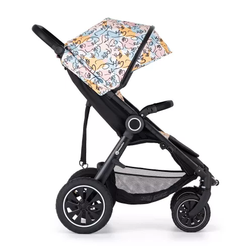 PETITE&MARS Sport babakocsi Street+ Air Black Limited 100 Faces