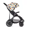 PETITE&MARS Sport babakocsi Street+ Air Black Limited 100 Retro